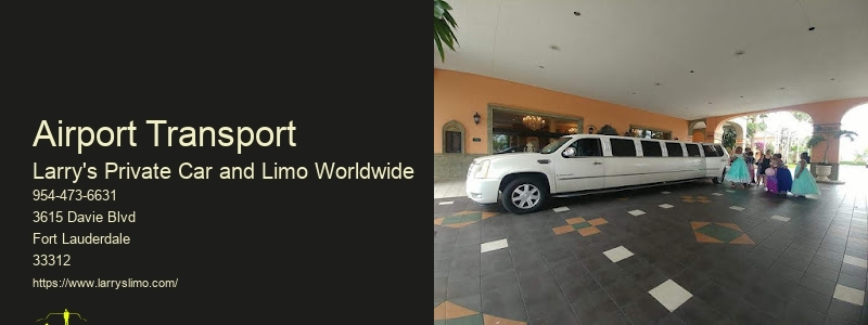 Airport Car Service Prices