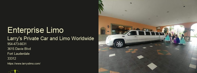 6 Passenger Limo Rental