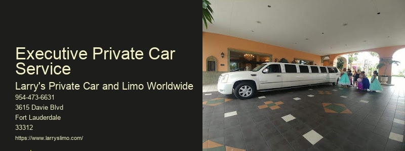 Executive Private Car Service