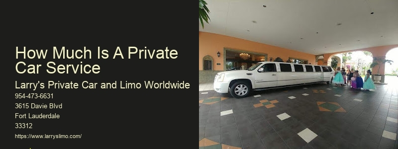 10 Person Limo Rental Price