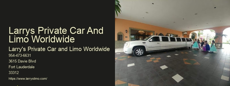 5 Hour Limo Rental