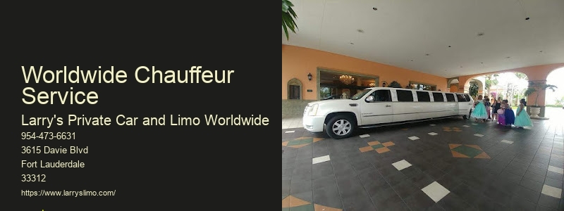 4 Person Limo Rental